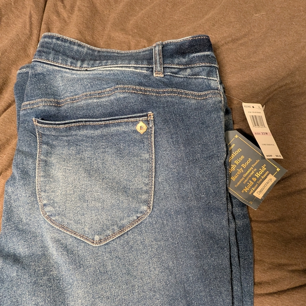 Plus Size Democracy "Ab" Solution Jeans Size 22 Denim Jeans